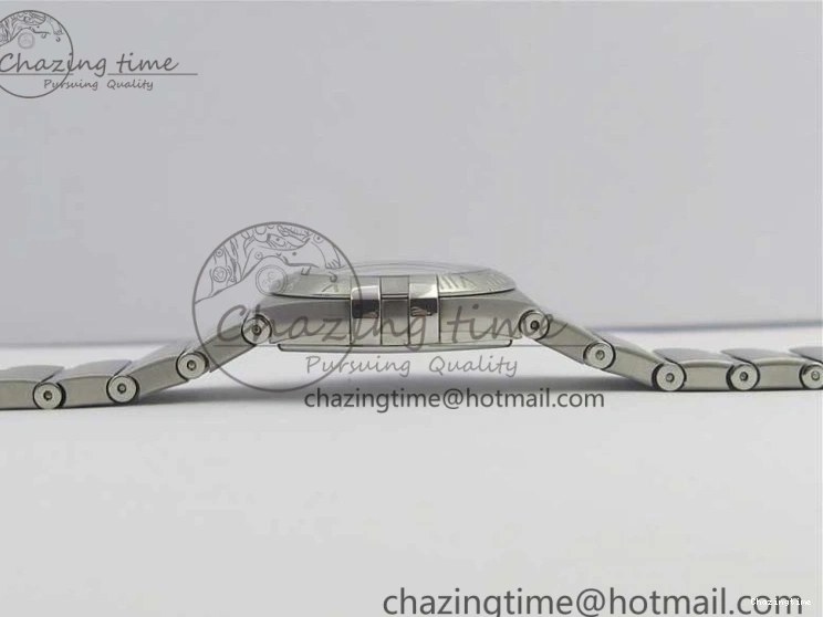 0402 Constellation Ladies 27mm ZF 1:1 Best Edition SS Blue MOP Dial on SS Bracelet ETA Quartz Youthful 7942